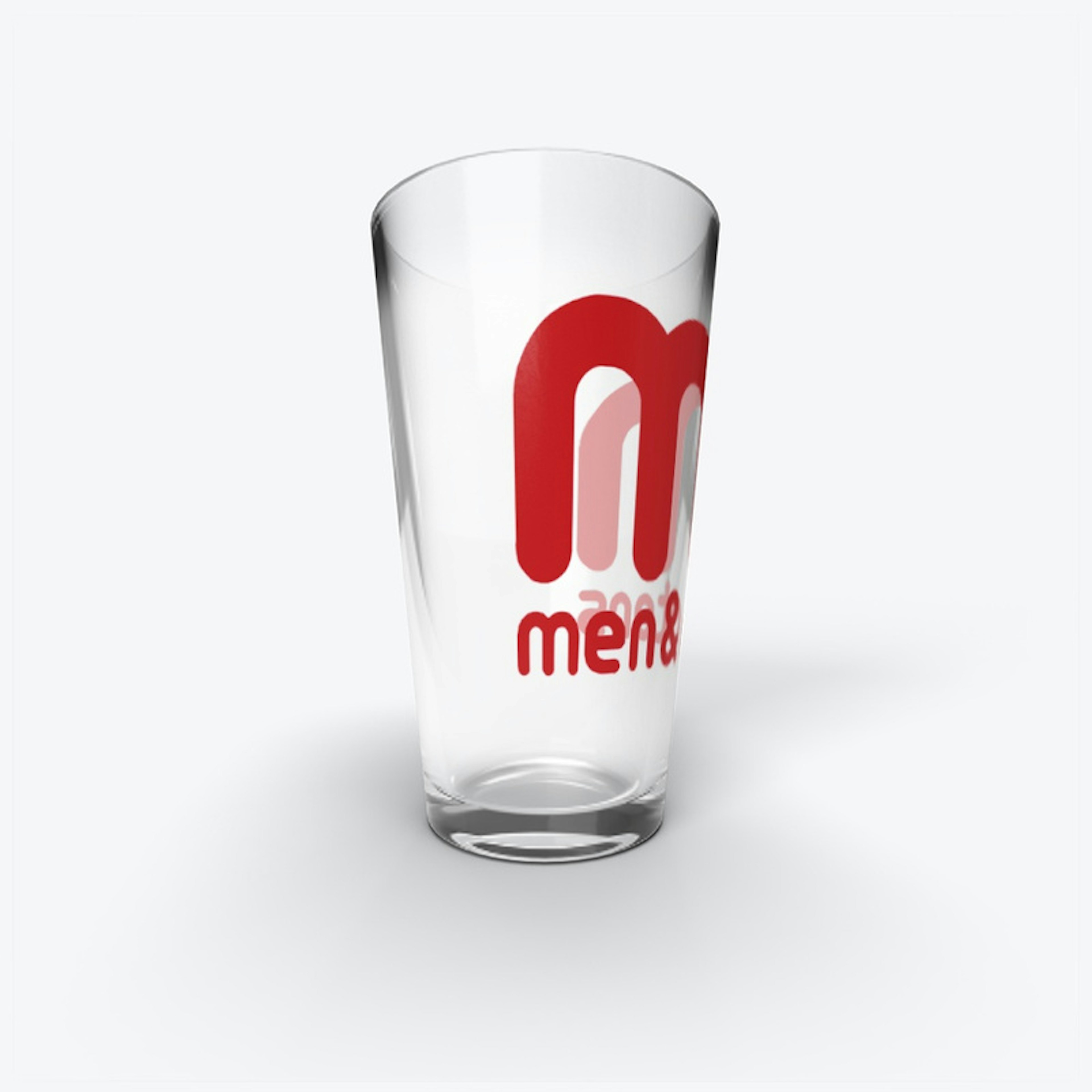 Men & Motors Pint Glass
